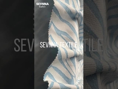 High Density Double Knit Fabric 86% Polyester Daur Ulang 14% Spandex untuk kebutuhan Anda