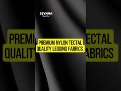 Stretch Lycra Fabric with High Elasticity and Custom Color Options for Athletic and Casual Wear Demo