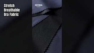 Kain Bra Olahraga Mulus Penyerap Kelembapan Tinggi untuk Pakaian Aktif dan Bra Atletik
