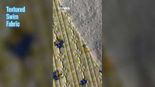 Kain Renang Bertekstur: Tahan Klorin Peregangan Tinggi