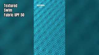 Kain Renang Bertekstur dengan Ketahanan Klorin Tinggi dan Nilon Daur Ulang 93% untuk Swi yang Tahan Lama